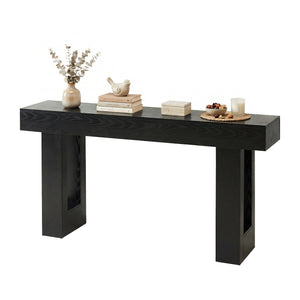 CONCETTA 63-inch Long Console Table, Wooden Farmhouse Sofa Table Behind Couch, Entryway for Hallway, Living Room