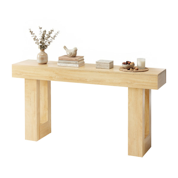 CONCETTA 63-inch Long Console Table, Wooden Farmhouse Sofa Table Behind Couch, Entryway for Hallway, Living Room