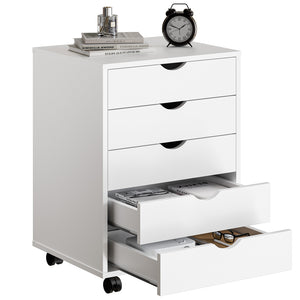 CONCETTA Drawer File Cabinet, Lateral Filing Under Desk Storage Organizer with Wheels for Home Office