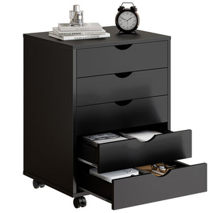 CONCETTA Drawer File Cabinet, Lateral Filing Under Desk Storage Organizer with Wheels for Home Office