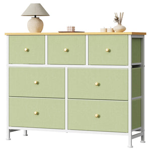 CONCETTA 7-Drawer Fabric Storage Cabinet for Adults, TV Cabinet Sideboard, Organizer Furniture for Living Room, Office, Kitchen, Hallway