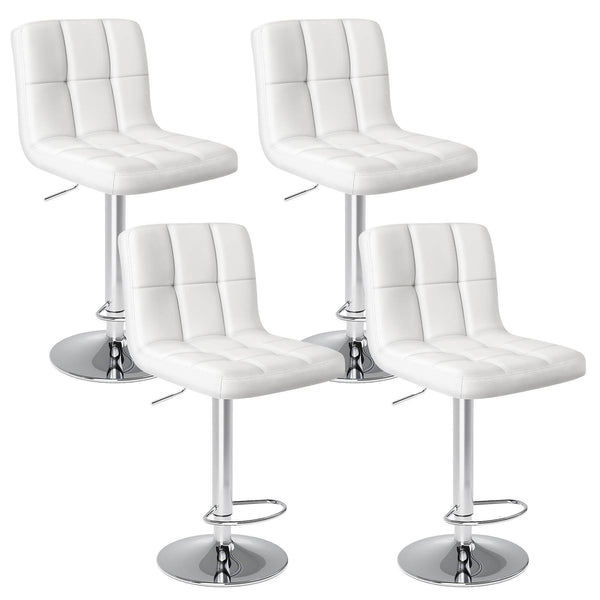 CONCETTA Bar Stool 2 Piece Set, Swivel Liftable Counter Stool, Simple with Backrest, Kitchen Bar Stools