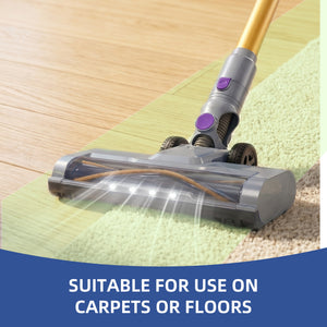 CONCETTA Cordless Vacuum Cleaner with Self-Standing, LED Screen, Lightweight Powerful Suction, 6-in-1 Rechargeable for Home Carpets, Pet Hair, Hardwood Floors