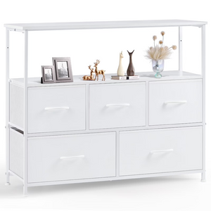 CONCETTA Dresser TV Stand, Dresser for Bedroom, Dresser Drawer Organizer, TV Console Table