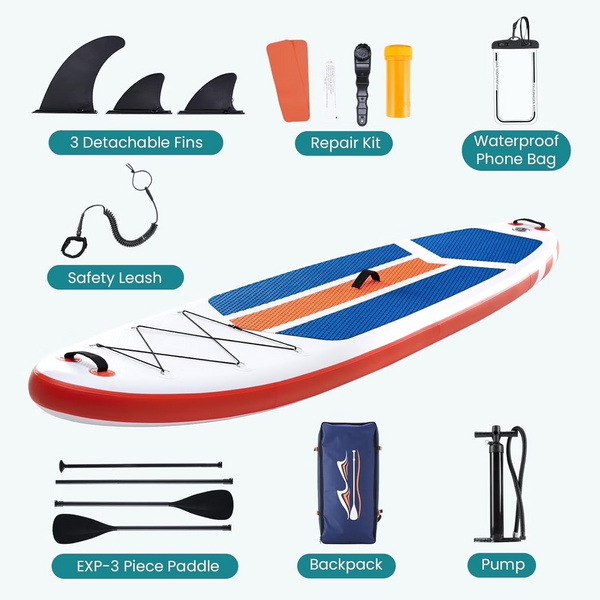 CONCETTA Inflatable Paddleboard for Outdoor Surfing