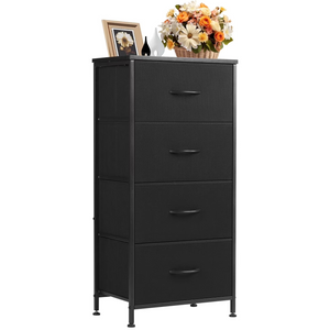 CONCETTA Drawers Dresser Chest of Drawers,Metal Frame and Wood Top