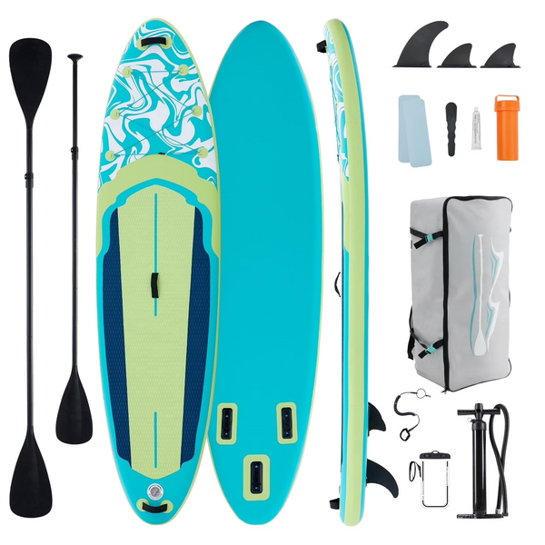 SHOUFTW Inflatable Paddle Board,Equipped With SUP Paddle Board Accessories, The Non-slip EVA Deck Design Restarts The Surfboard,Surfboard for Youth&Adults of All Skill Levels
