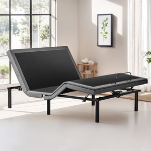 CONCETTA Adjustable Bed Frame, Individually Tilting Head and Foot with 2 USB Ports, Wireless Remote, Quiet Motor