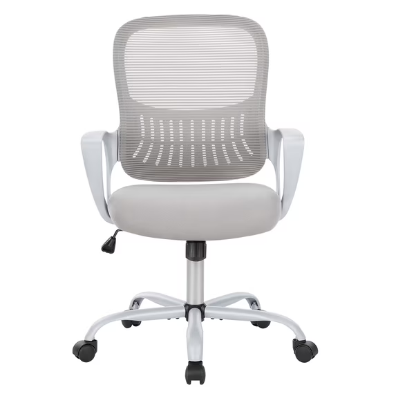 CONCETTA Office chair, ergonomic, adjustable height, with lumbar support and armrests, suitable for home, office