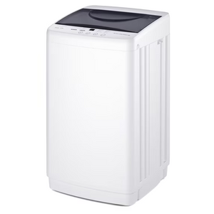 SHOUFTW Washing Machine, 10 Cycle Program with Air Dry, 1.06 cu.ft Compact Washer, Stainless Steel Tub, 16.93 x 17.05 x 29.13 in for Apartments Dorms RVs