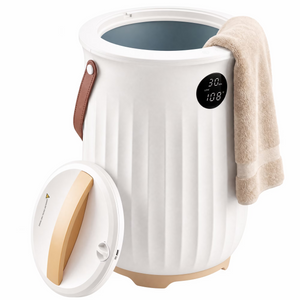 CONCETTA 20L Bucket Towel Warmer, 450W, Auto Shut Off, Fast Heating, One-Touch Control & Fragrance Tray for Blankets & Robes