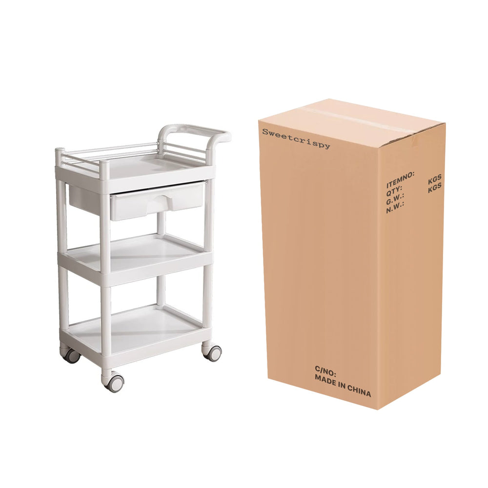CONCETTA Plastic Service Cart For Restaurant Estates