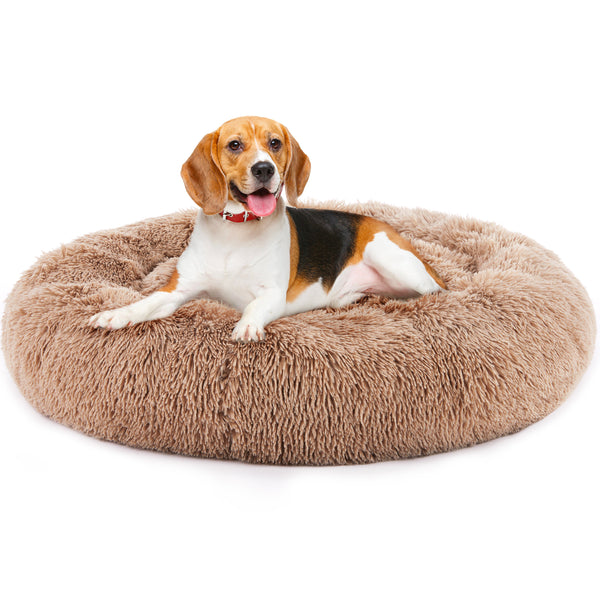 CONCETTA Dog Bed-Soft and Comfortable, Washable, Donut Shape, Multiple Sizes, Suitable for Cats and Dogs and Other Pets