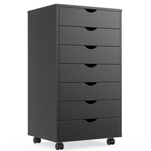 CONCETTA Drawer File Cabinet, Lateral Filing Under Desk Storage Organizer with Wheels for Home Office