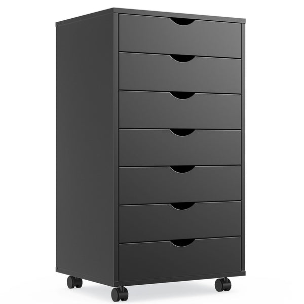 CONCETTA Drawer File Cabinet, Lateral Filing Under Desk Storage Organizer with Wheels for Home Office
