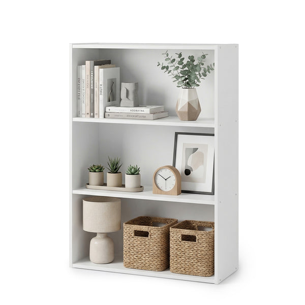 CONCETTA  Shelf Bookcase, Tall Floor Standing Open Bookshelf for Home Office and Living Room
