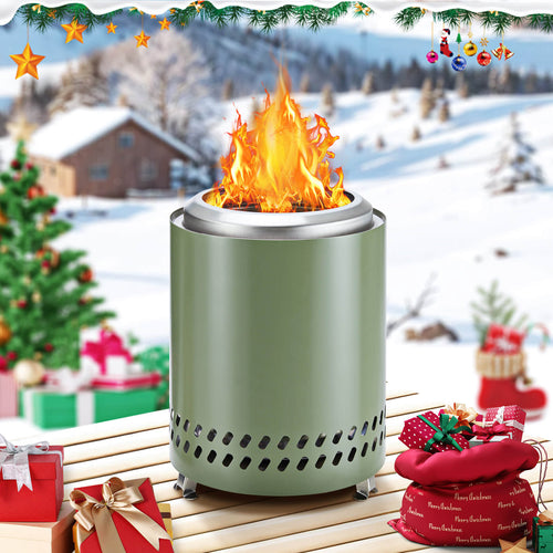 CONCETTA Portable Fire Pit Enjoy the Warmth of the Outdoors