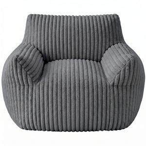 CONCETTA Bean Bag Chair, Bean Bag Sofa with High Rebound Foam Filling, Soft and Durable Lounge Chair for Living Room, Bedroom and Dorm