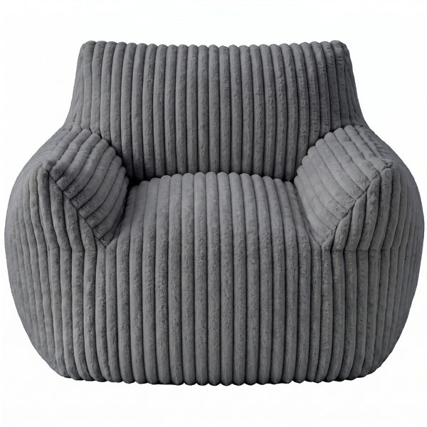 CONCETTA Bean Bag Chair, Bean Bag Sofa with High Rebound Foam Filling, Soft and Durable Lounge Chair for Living Room, Bedroom and Dorm