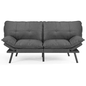 CONCETTA Sleeper Futon Sofa Couch Bed-Memory Foam Couch, Convertible Living Room Couch, Apartment, Studio, Office, Meeting, Living Room