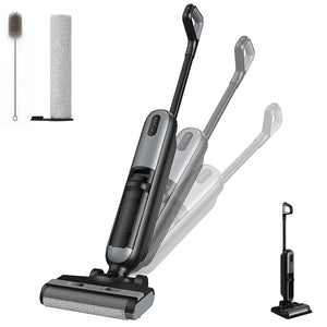 CONCETTA Wet/Dry Vacuum Cleaner of Cordless Design, Powerful Suction, Auto Self-Cleaning, Edge Clean