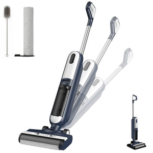 CONCETTA Wet/Dry Vacuum Cleaner of Cordless Design, Powerful Suction, Auto Self-Cleaning, Edge Clean