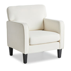 CONCETTA Fabric Accent Chair with Supportive Backrest and Armrest, Modern Comfy Chair for Living Room, Bedroom, or Office