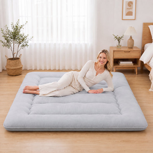 CONCETTA Memory Foam Futon Mattress,  Foldable Tatami Floor Mattress with Storage Bag