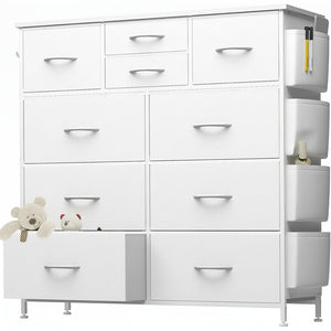 CONCETTA Dresser Storage,Storage Organizer for Closet, Suitable for Home And Office Use, Rust Brown