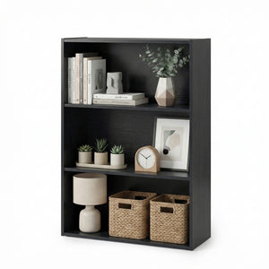 CONCETTA  Shelf Bookcase, Tall Floor Standing Open Bookshelf for Home Office and Living Room