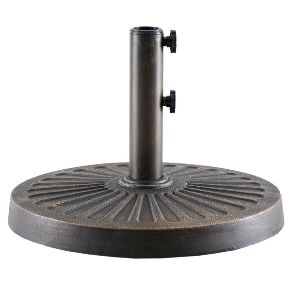 CONCETTA Resin Patio Umbrella Base, Universal Fit for Outdoor Umbrellas
