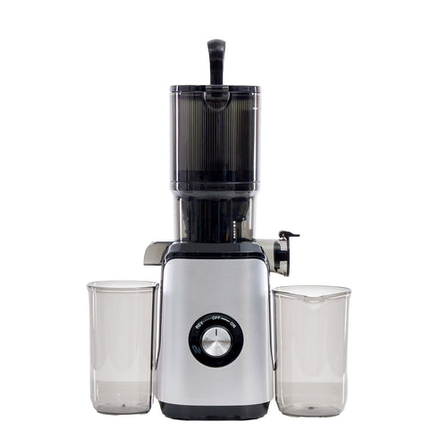 Cold Press Slow Juicer with 4.25" Wide Feed Chute, 200W High-Yield Juicer for Whole Fruits & Vegetables