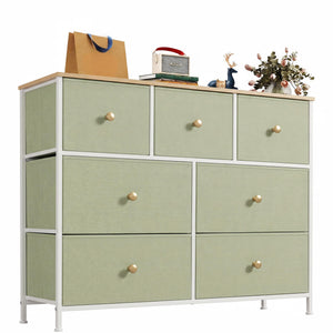 CONCETTA 7-Drawer Fabric Storage Cabinet for Adults, TV Cabinet Sideboard, Organizer Furniture for Living Room, Office, Kitchen, Hallway