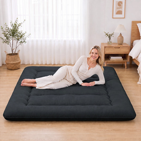 CONCETTA Memory Foam Futon Mattress,  Foldable Tatami Floor Mattress with Storage Bag