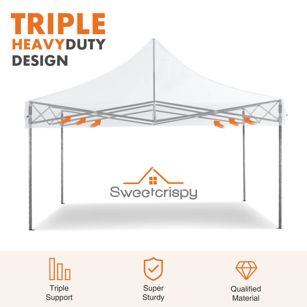 CONCETTA Portable Awning Tent with Sandbags for Party Camping Beach