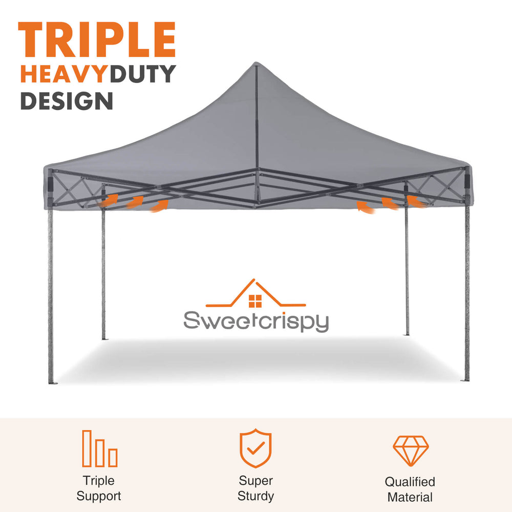 CONCETTA Portable Awning Tent with Sandbags for Party Camping Beach