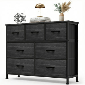 CONCETTA 7-Drawer Fabric Storage Cabinet for Adults, TV Cabinet Sideboard, Organizer Furniture for Living Room, Office, Kitchen, Hallway