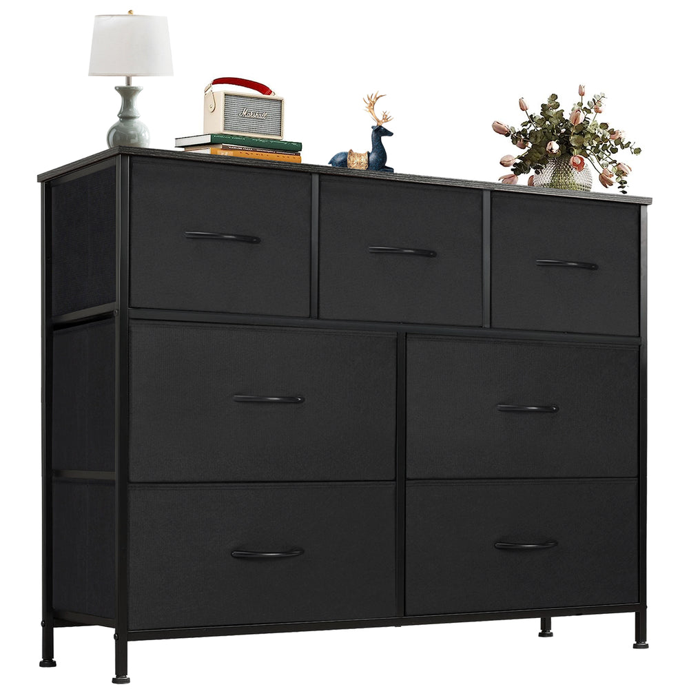 CONCETTA 7-Drawer Dresser, Fabric Storage Tower Organizer for Bedroom, Living Room
