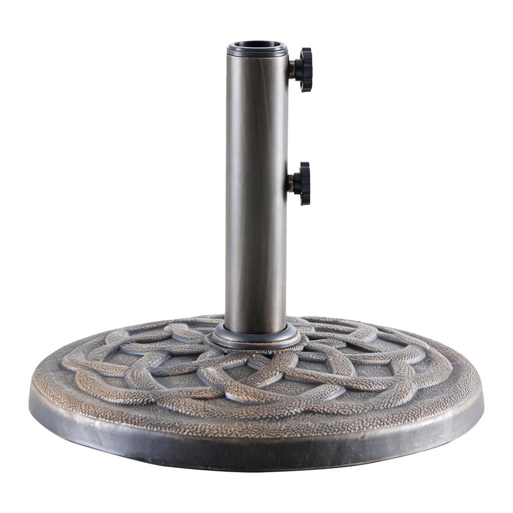 CONCETTA Resin Patio Umbrella Base, Universal Fit for Outdoor Umbrellas