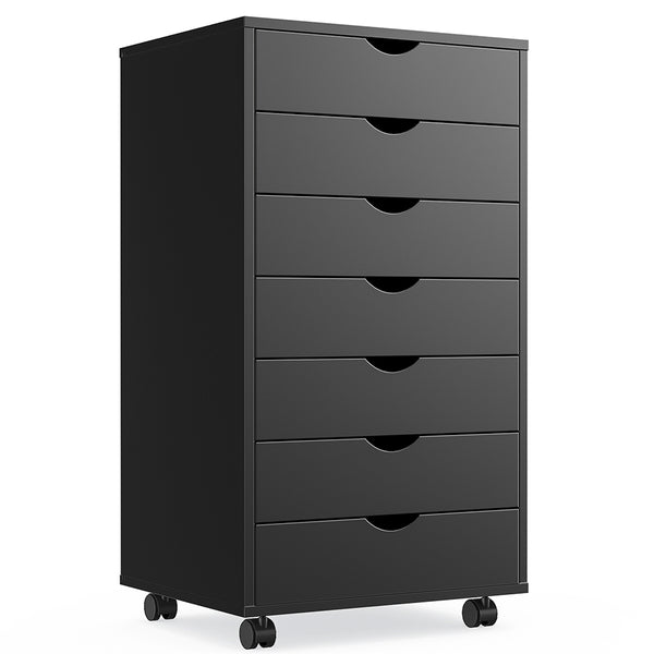 CONCETTA Drawer File Cabinet, Lateral Filing Under Desk Storage Organizer with Wheels for Home Office