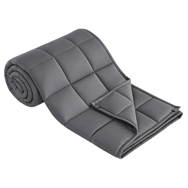 CONCETTA 20lb Weighted Blanket for Adults, 60x80 inch Queen Size Cooling & Calming Heavy Blanket, Leak-Proof Glass Beads for Deeper Sleep, Machine Washable