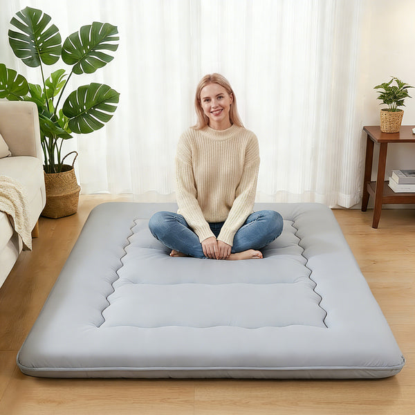 CONCETTA Memory Foam Futon Mattress, Twin Size, Foldable Tatami Floor Mattress with Storage Bag