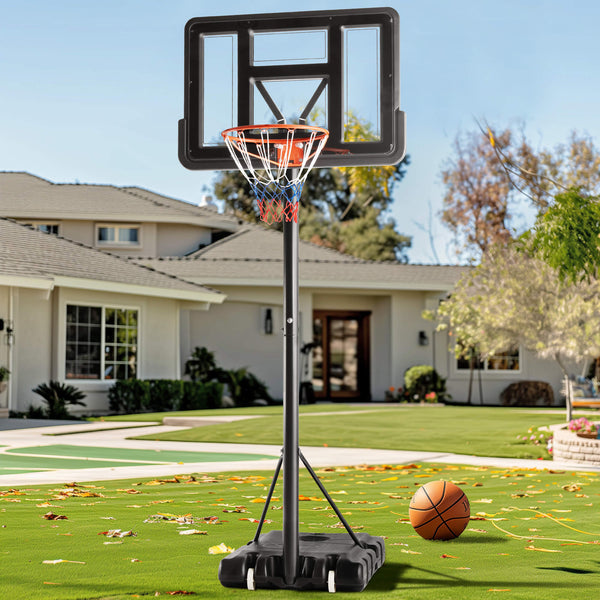 CONCETTA Portable Basketball Hoops - 4.2-10 ft Adjustable Height for Indoor, Outdoor, Swimming Pool, For Adults, Kids