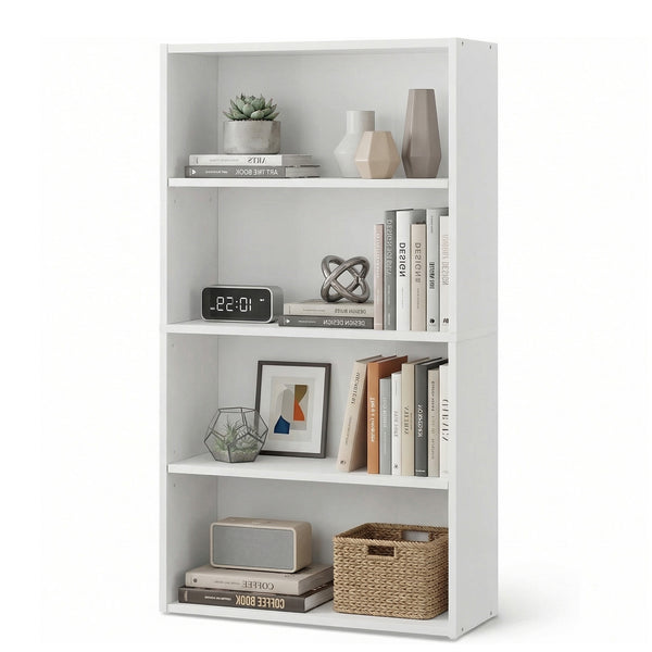 CONCETTA  Shelf Bookcase, Tall Floor Standing Open Bookshelf for Home Office and Living Room