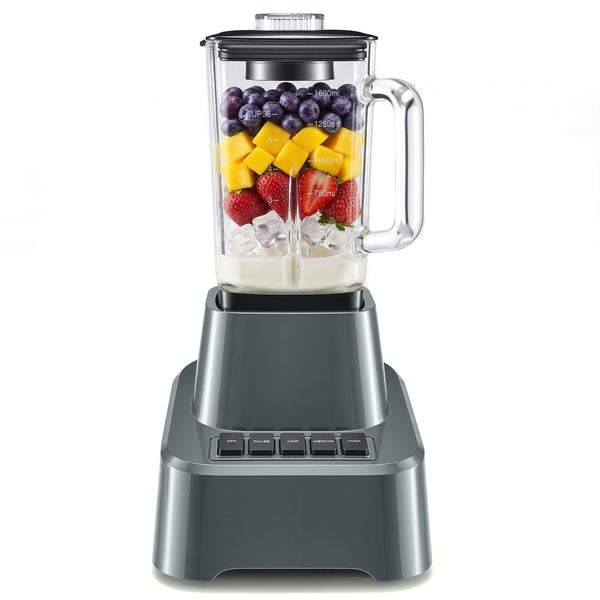 CONCETTA Professional Smoothie & Food Processing Blender, 1100W Motor, 3 Preset Functions for Frozen Drinks, Smoothies & Sauces, Large Pitcher with To-Go Cups