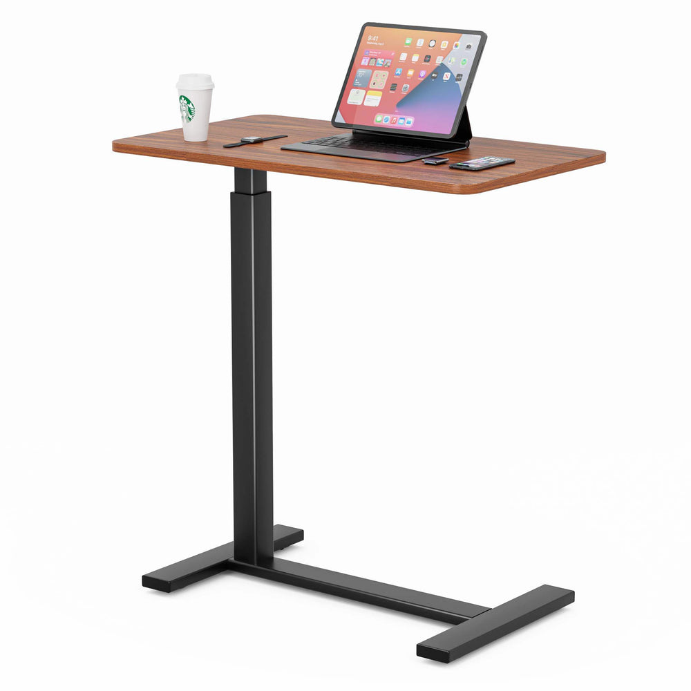 CONCETTA Adjustable bedside tables - on wheels, rolling laptop tables, mobile standing desks, hospital and home bed tables