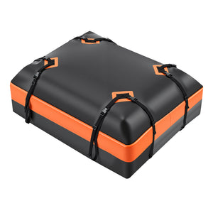 CONCETTA Car Rooftop Cargo Carrier, Waterproof Durable Roof Bag for Vehicles, Universal Fit with Straps & Anti-Slip Mat, Easy Install, Black