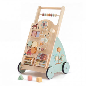 CONCETTA Play Vehicles with Storage Space, Adjustable Speed Push Car with Maze Toys
