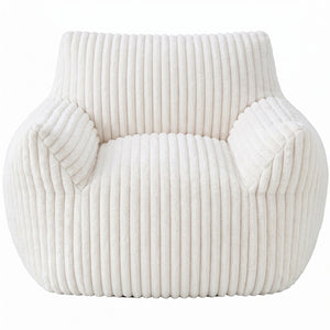 CONCETTA Bean Bag Chair, Bean Bag Sofa with High Rebound Foam Filling, Soft and Durable Lounge Chair for Living Room, Bedroom and Dorm