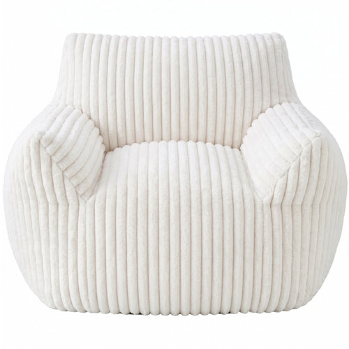 CONCETTA Bean Bag Chair, Bean Bag Sofa with High Rebound Foam Filling, Soft and Durable Lounge Chair for Living Room, Bedroom and Dorm